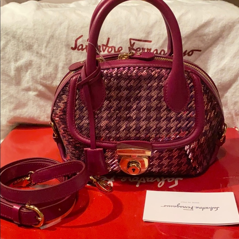 New ferragamo mini fiama bag